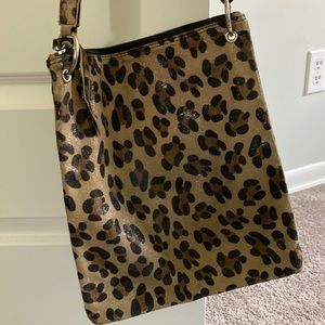 Maurizio Taiuti Leopard Crossbody Bag